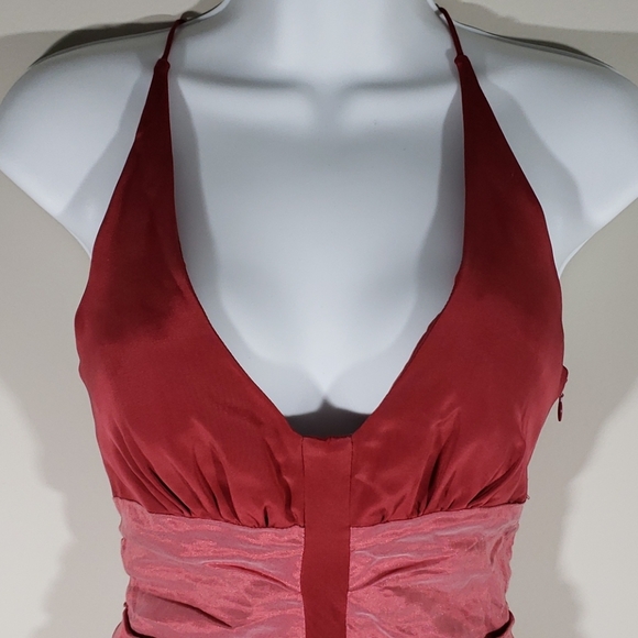 NICOLE MILLER COLLECTION Ruched Dress, Size 0 - Picture 2 of 8